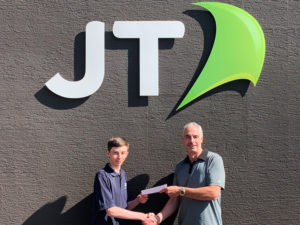 Bursary boost for JT digital intern