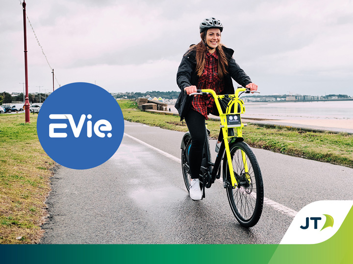 EVie environmentally sustainable e-bikes