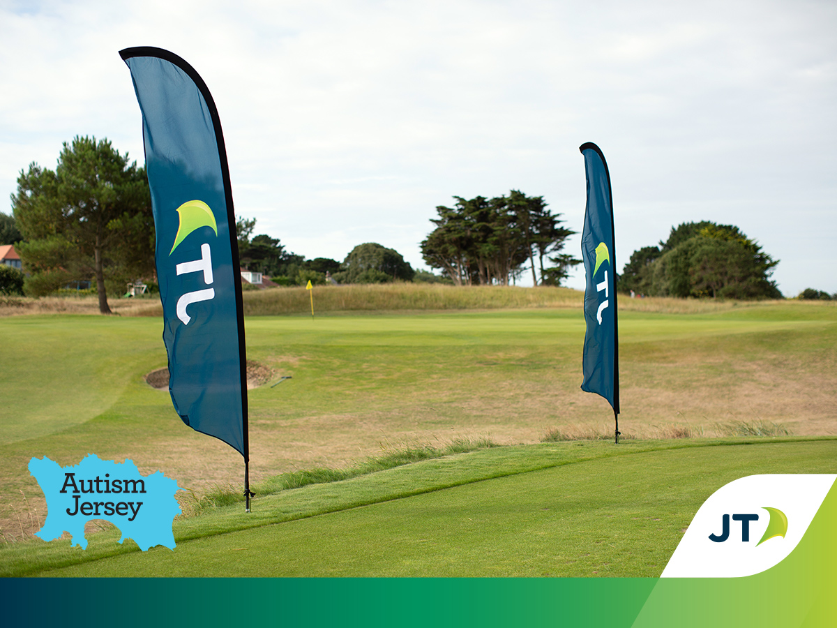 JT sponsored Autism Jersey Golf Day at Le Moye Golf Course in Jersey